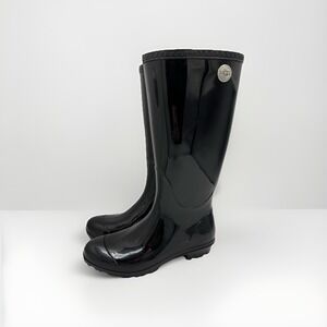 Ugg Shaye‎ Rain Boots Tall Waterproof Boots Outdoors Womens Size 6